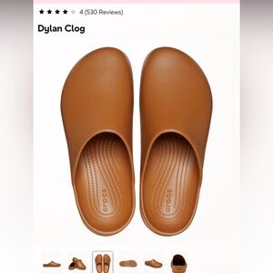 CROCS Dylan Women’s Slip-On Clog in Cognac